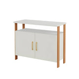 Balcão Aparador Design Industrial 89cm com 02 Portas 100% MDF
