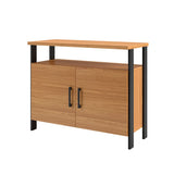 Balcão Aparador Design Industrial 89cm com 02 Portas 100% MDF